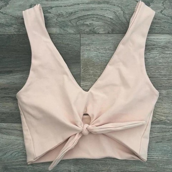 Montce Other - montce pastel pink kim bikini top
